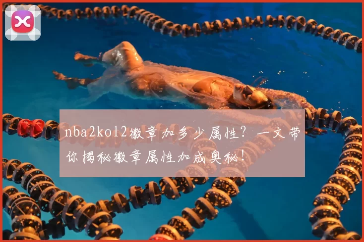 nba2kol2徽章加多少属性?一文带你揭秘徽章属性加成奥秘!