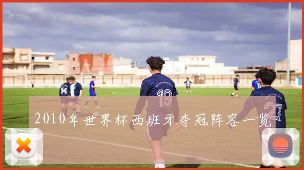2010年世界杯西班牙夺冠阵容一览